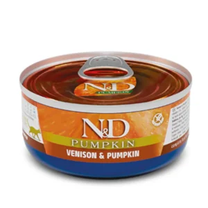 N&D Pumpkin Cat konzerv szarvas&sütőtök 70g