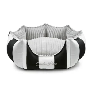 CH Monte Carlo ágy fekete luxus kutyaágy két kutyával