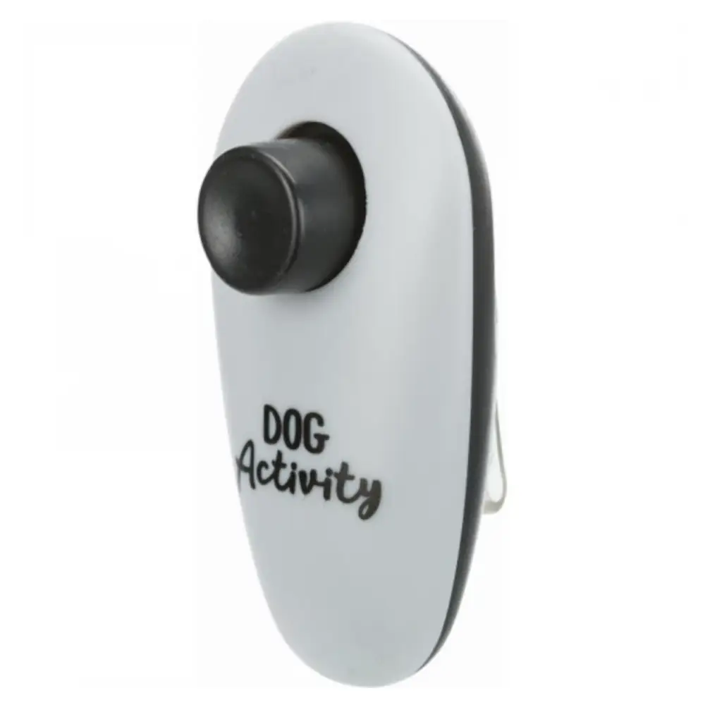 trixie-jatek-dog-activity-ujj-klikker-kutya-klikker-szurke Trixie Játék Dog Activity ujj-klikker kutya klikker szürke