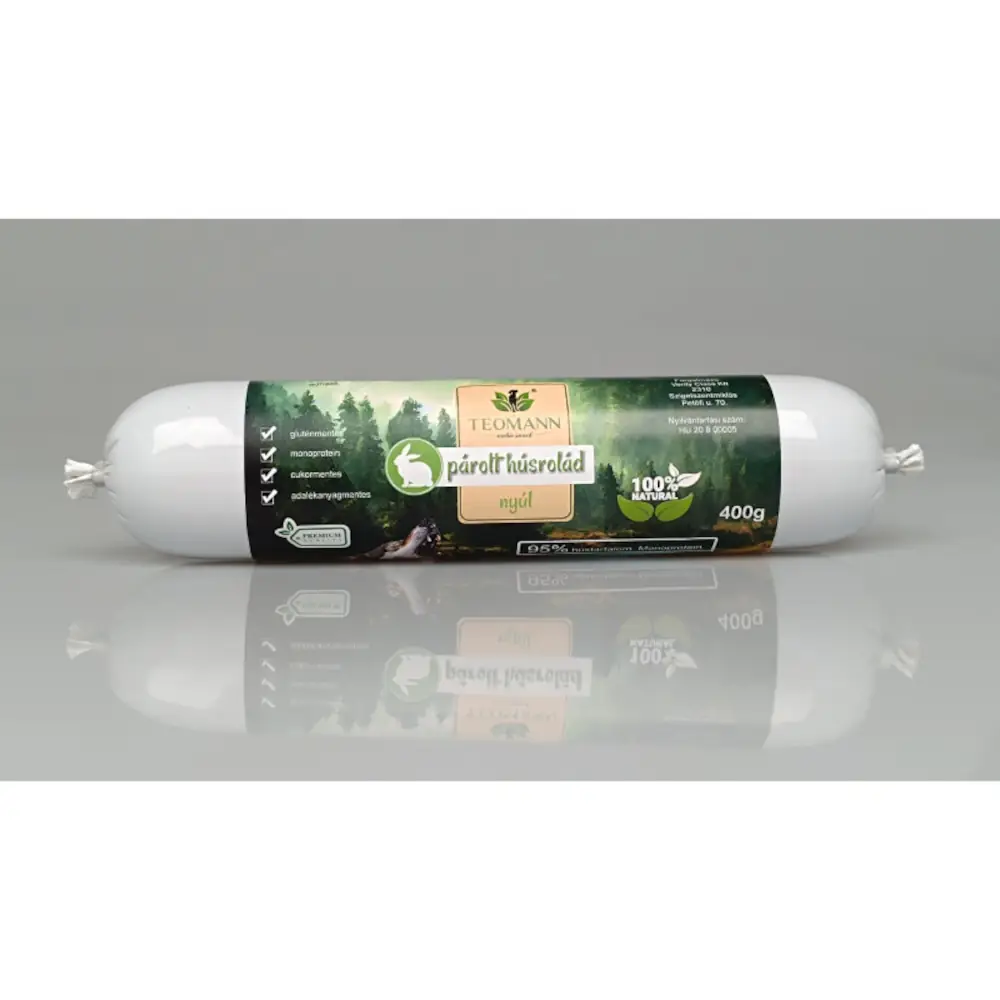 teomann-parolt-husrolad-nyul-400g-nyulhus-kutyaknak Teomann Párolt Húsrolád - Nyúl 400g, nyúlhús kutyáknak