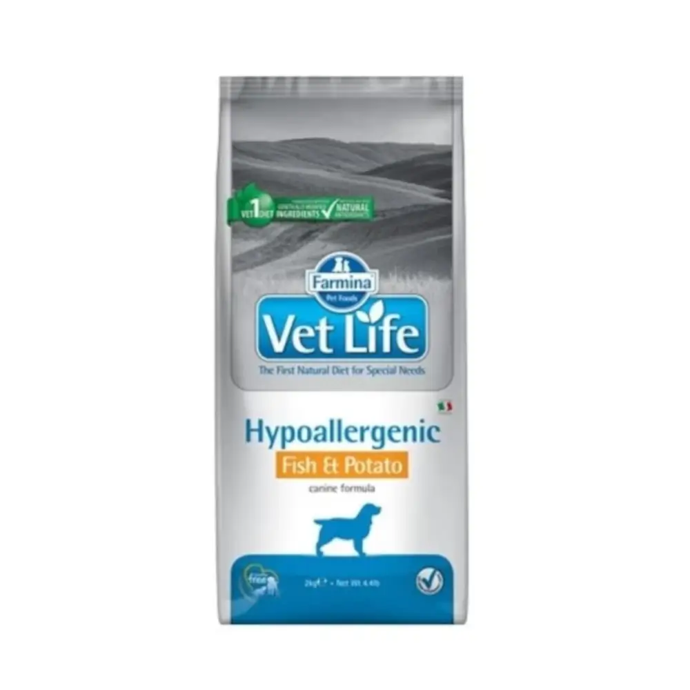 vet-life-dog-hypoallergenic-fish-potato-12kg Vet Life Dog Hypoallergenic Fish&Potato 12kg