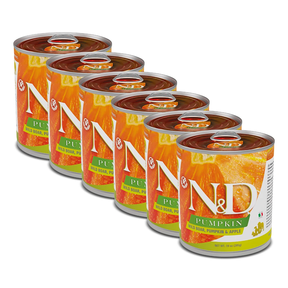 n-d-vaddiszno-alma-sutotok-konzerv-6x285g N&D Vaddisznó & alma, sütőtök konzerv 6x285g