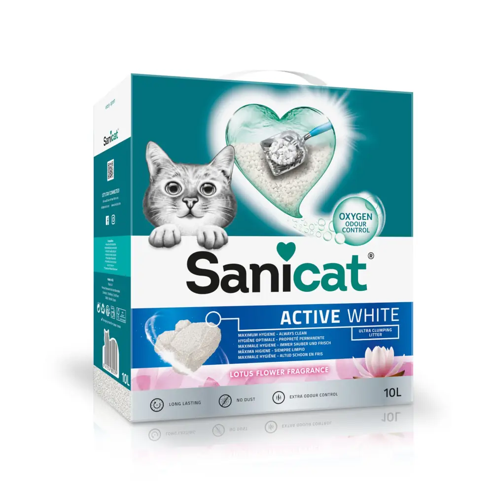 sanicat-macskaalom-active-white-lotus-flower-ultra-csomosodo-feher-bentonit-6l Sanicat Macskaalom Active White Lotus Flower ultra csomósodó fehér bentonit 6l