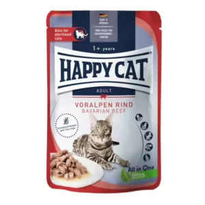 Happy Cat Pouch Szósz Culinary Marha tasakos macskaeledel 85g