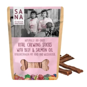 SANA Vital Fogtisztító Sticks marha lazacolajjal 150g