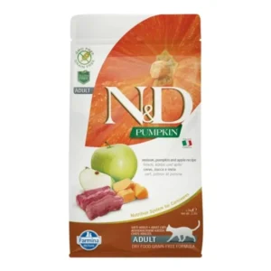 N&D Pumpkin Cat vadhús minőségi macskatáp 1,5kg