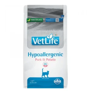 Vet Life Cat Hypoallergenic Pork & Potato 1,5kg - antiallergén macskatáp