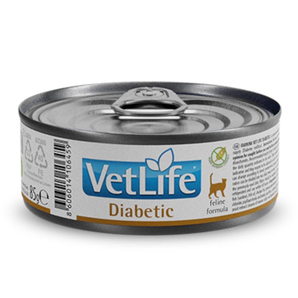 vet-life-cat-konzerv-diabetic-85g-cukorbeteg-macska-taplalasa Vet Life Cat konzerv Diabetic 85g - cukorbeteg macska táplálása