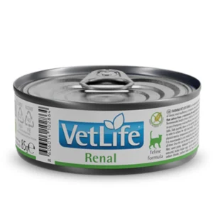 Vet Life Cat konzerv Renal 85g vesekímélő nedves táp macskáknak